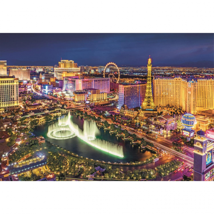 Clementoni Puzzle 6000 Pcs High Quality Collection Las Vegas Clementoni Puzzle 6000 Pcs High Quality Collection Las Vegas
