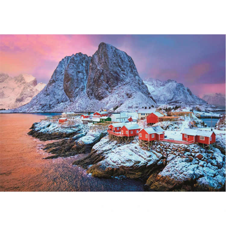 Clementoni Puzzle 500 Pcs CB High Quality Collection Hamnoy Village Clementoni Puzzle 500 Pcs CB High Quality Collection Hamnoy Village