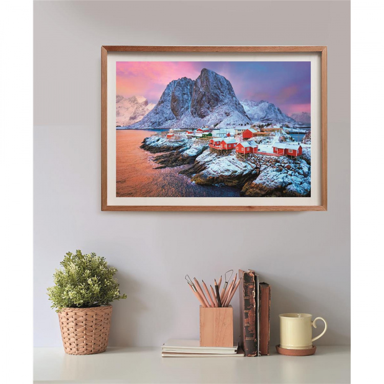 Clementoni Puzzle 500 Pcs CB High Quality Collection Hamnoy Village Clementoni Puzzle 500 Pcs CB High Quality Collection Hamnoy Village
