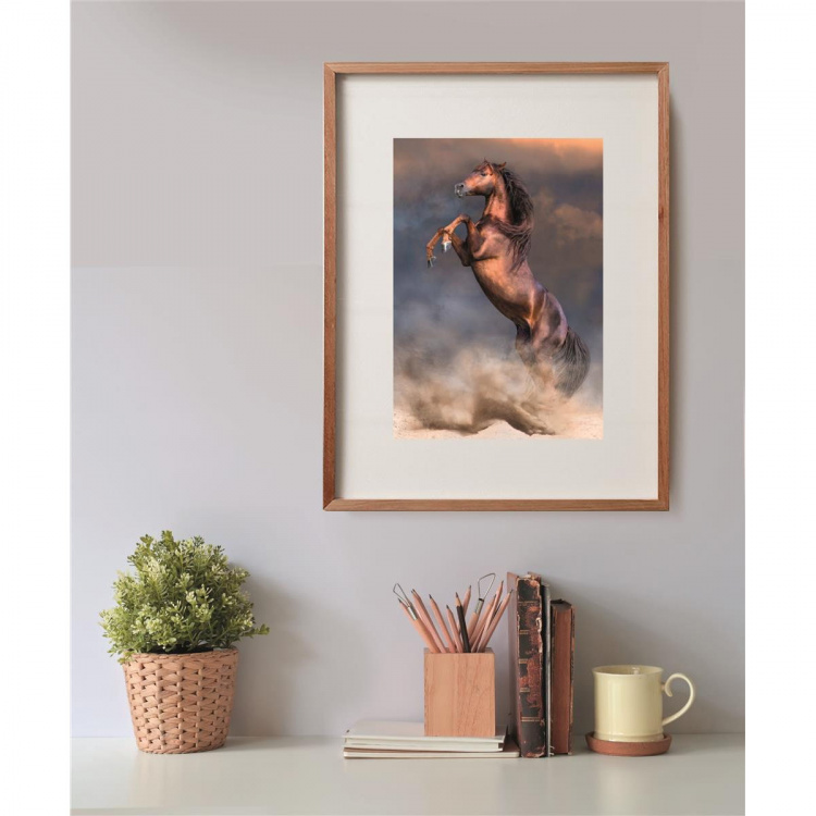 Clementoni Puzzle 500 Pcs CB High Quality Collection Wild Red Stallion Clementoni Puzzle 500 Pcs CB High Quality Collection Wild Red Stallion
