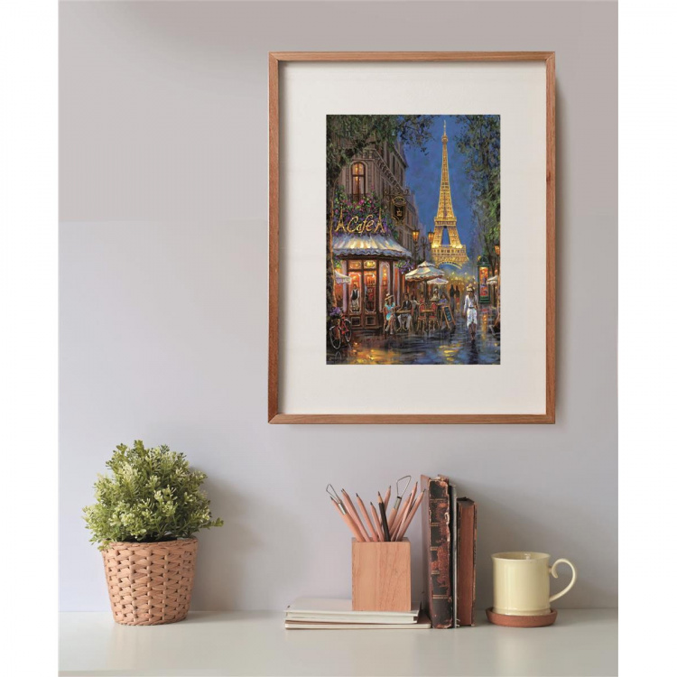 Clementoni Puzzle 500 Pcs CB High Quality Collection Night of the Eiffel Café