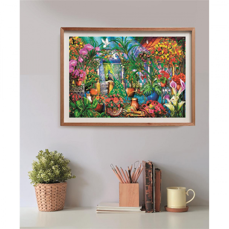 Clementoni Puzzle 500 Pcs CB High Quality Collection The Greenhouse Caretakers