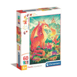 Clementoni Puzzle 60 Pcs Noli A Dragon Family Clementoni Puzzle 60 Pcs Noli A Dragon Family