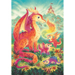 Clementoni Puzzle 60 Pcs Noli A Dragon Family Clementoni Puzzle 60 Pcs Noli A Dragon Family