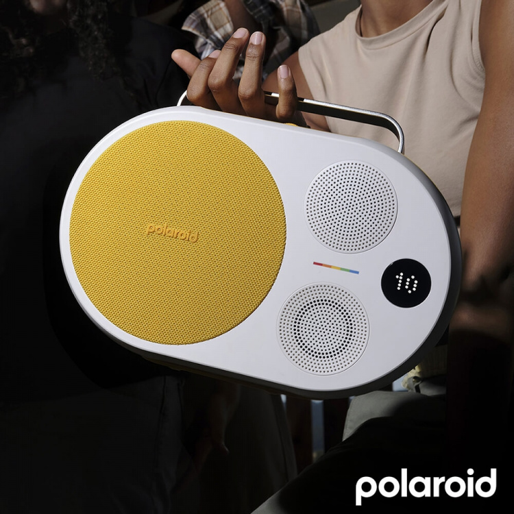 Polaroid Music Player 4 Yellow & White