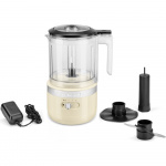 KitchenAid Cordless chopper 1,19 liter Almond cream KitchenAid Cordless chopper 1,19 liter Almond cream
