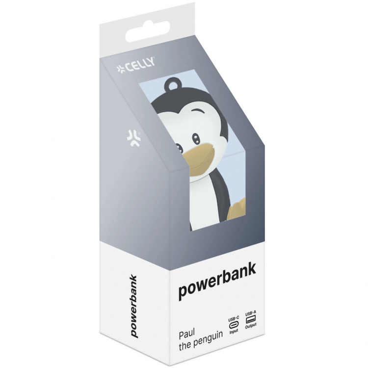 Celly PowerBank 2.600 mAh 5W Pingvin