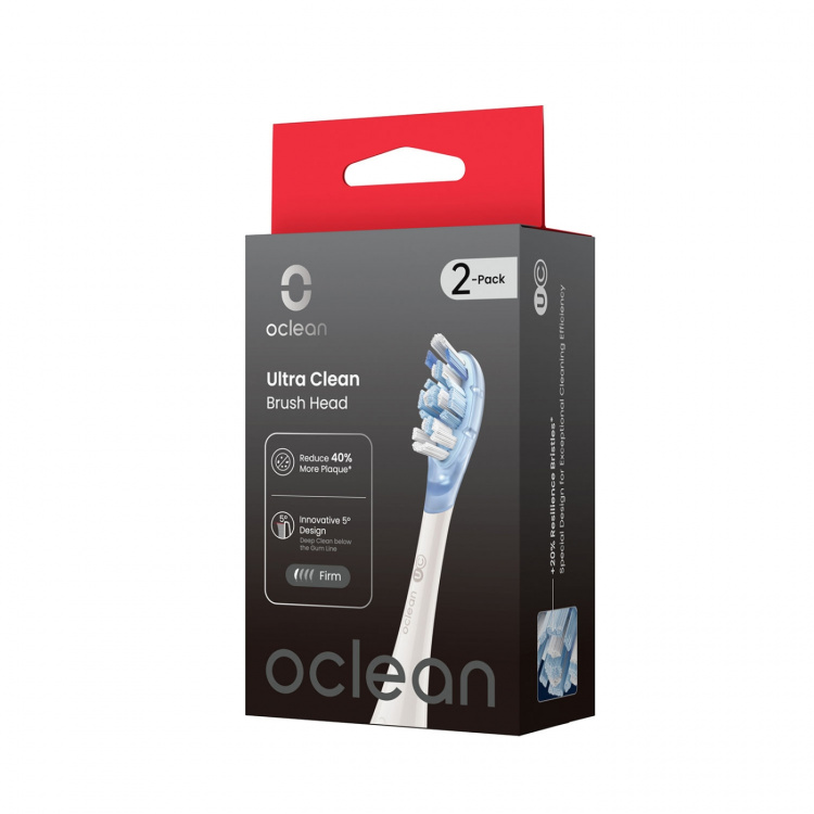 Oclean Brush Head Ultra Clean 2 Pack White