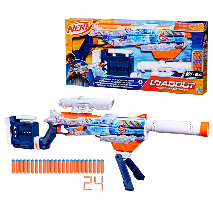 Nerf Loadout Arctic Zerostriker