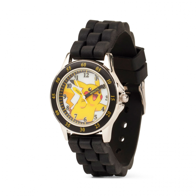 ACCUTIME Watch Time Teacher Pokemon Black