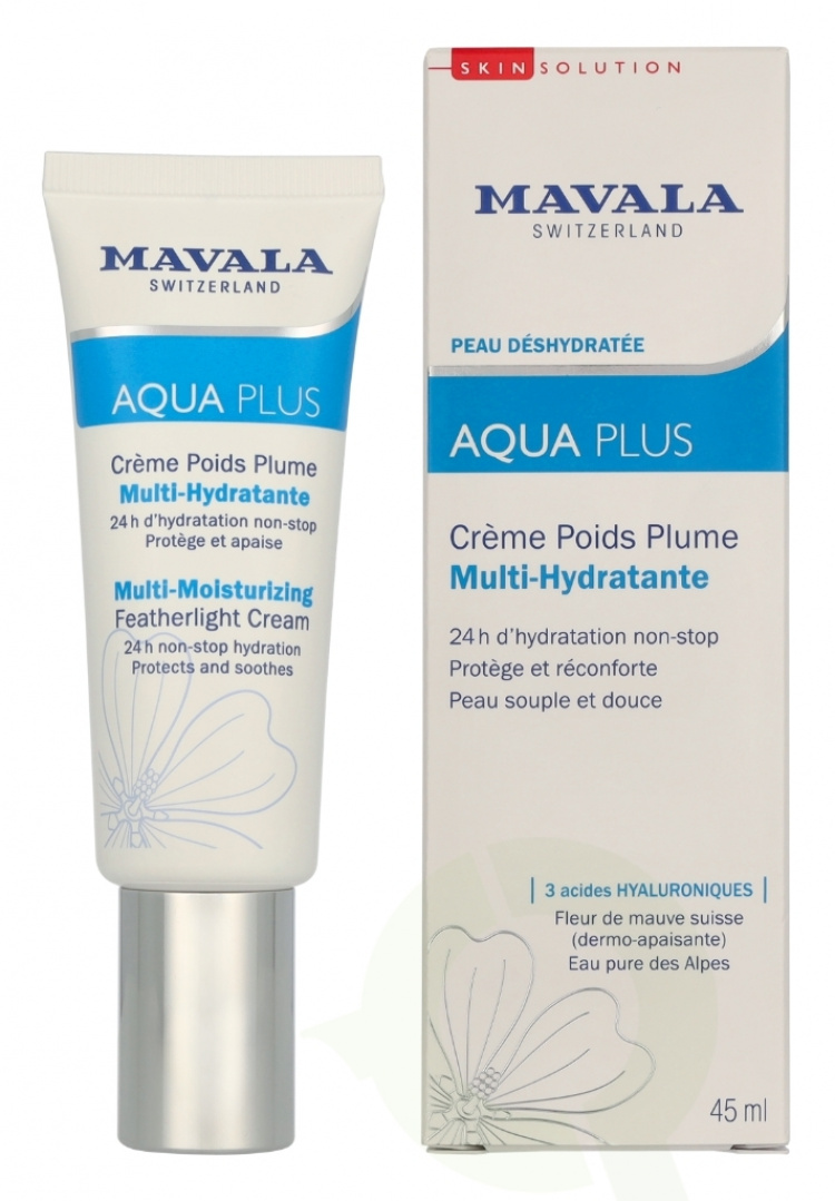 Mavala Aqua Plus Multi-Moisturizing Featherlight Cream 45 ml