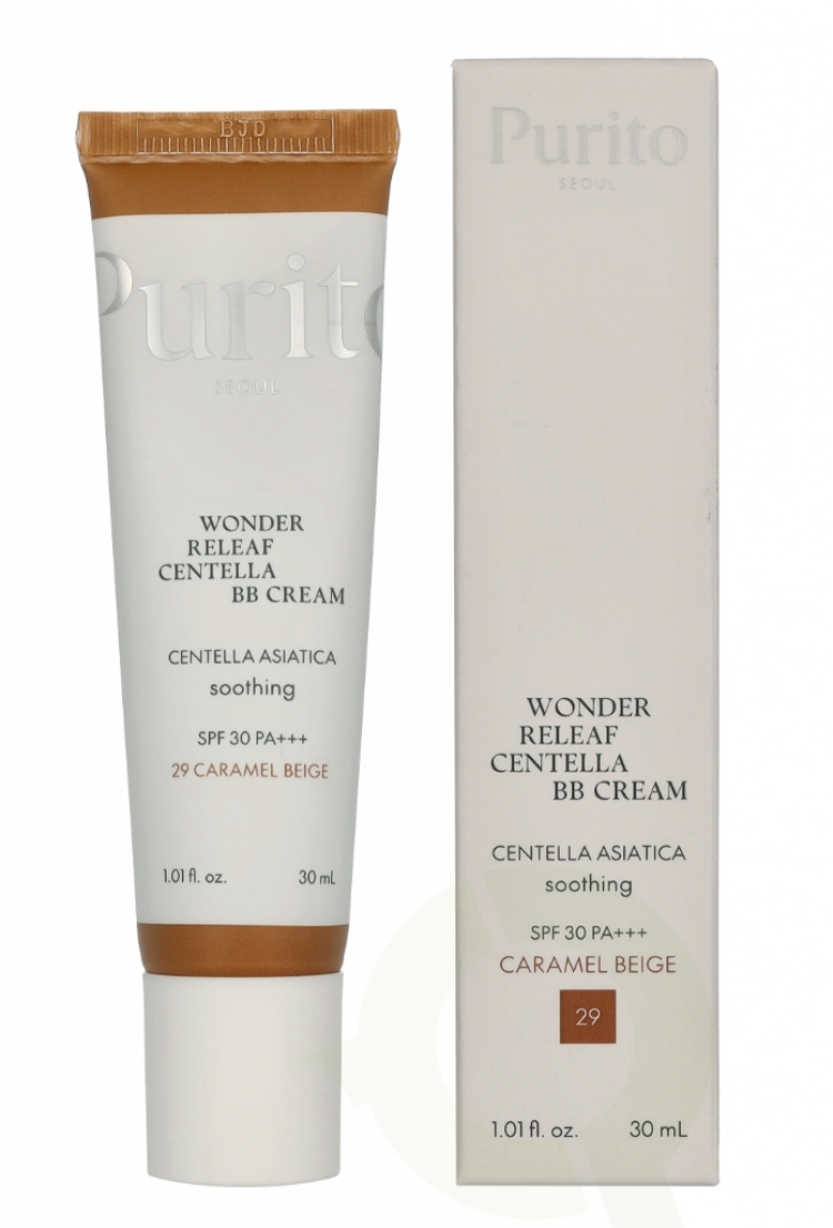 Purito Seoul Wonder Releaf Centella BB Cream SPF30 PA+++ 30 ml #29 Caramel Beige