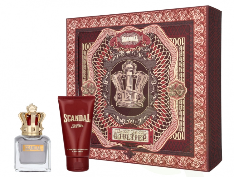 Jean Paul Gaultier Scandal Pour Homme Giftset 125 ml Edt Spray 50ml/All-Over Shower Gel 75ml