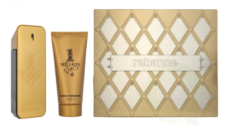 Paco Rabanne 1 Million Giftset 200 ml Edt Spray 100ml/Shower Gel 100ml