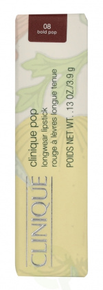 Clinique Pop Longwear Matte Lipstick 3.9 g #08 Bold Pop