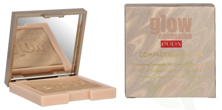 Pupa Milano Pupa Glow Obsession All Over Compact Highlighter 6 g #100 Light