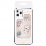 Onsala Charms Pimp Your Phone Metal and Plastic 4pcs