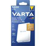 Varta Mag Pro Wireless Power Bank 5.000mAh - White Edition