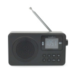 Nedis FM Radio | Portable Design | FM | Accu Powered / USB Powered | Digital | 2 W | Screen size: 1.77 