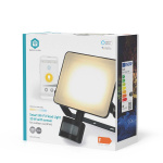 Nedis SmartLife Floodlight | Motion Sensor | 1620 lm | Wi-Fi | 20 W | Warm to Cool White | 3000 - 6500 K | Aluminium | Android™ / IOS