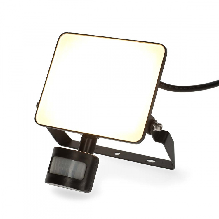 Nedis SmartLife Floodlight | Motion Sensor | 1620 lm | Wi-Fi | 20 W | Warm to Cool White | 3000 - 6500 K | Aluminium | Android™ / IOS