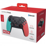 Trust GXT 1246B Muta Trådlös handkontroll Nintendo Switch/Switch 2 Blå/Röd