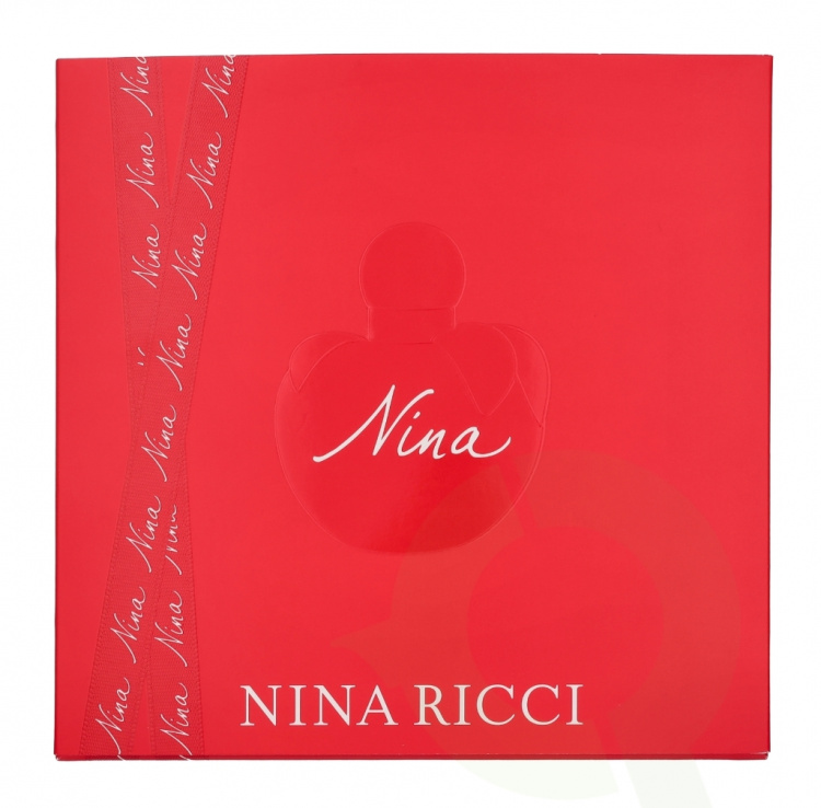 Nina Ricci Nina Giftset 165 ml Edt Spray 80ml/Body Lotion 75ml/Edt Rollerball 10ml