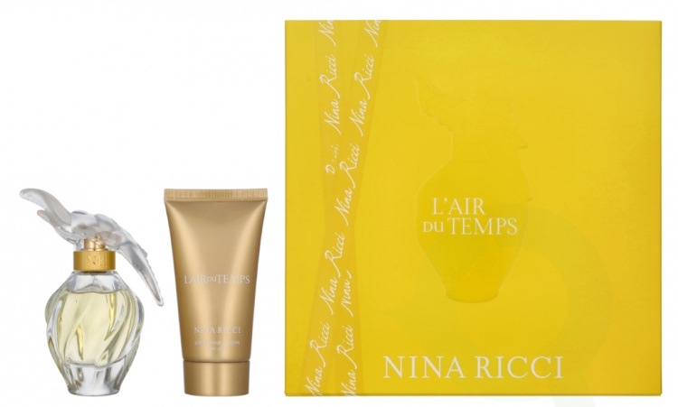 Nina Ricci L\'Air Du Temps Giftset 125 ml Edt Spray 50ml/Body Lotion 75ml
