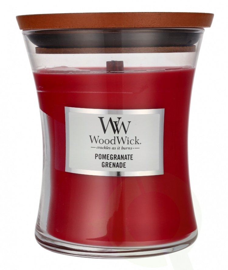 WoodWick Pomegranate Medium Hourglass Candle 0
