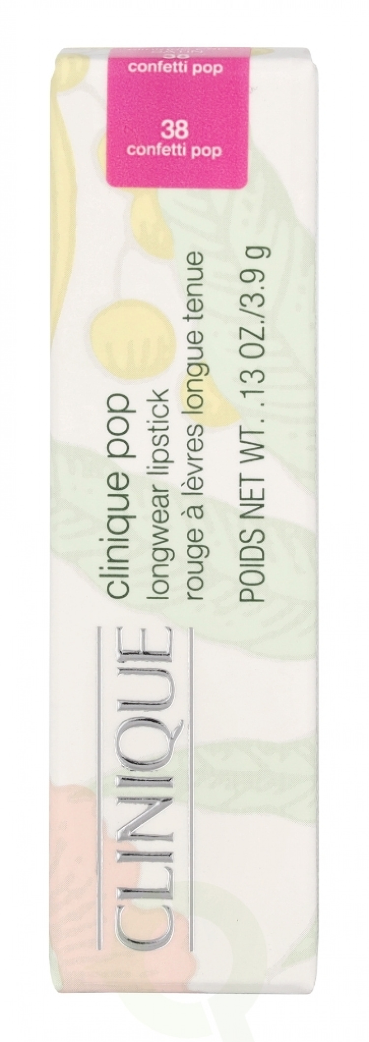 Clinique Pop Longwear Satin Lipstick 3.9 g #20 Confetti Pop