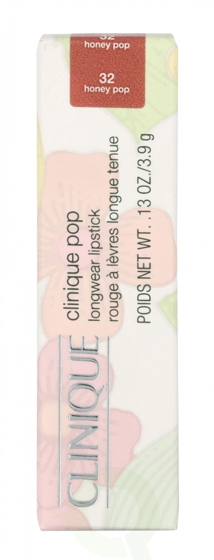 Clinique Pop Longwear Satin Lipstick 3.9 g #32 Honey Pop