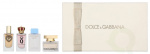 Dolce & Gabbana Miniatures Set For Women 19.5 ml Devotion Edp 5ml/Q Edp 5ml/The One Edp 5ml/Light Blue Edt 4,5ml