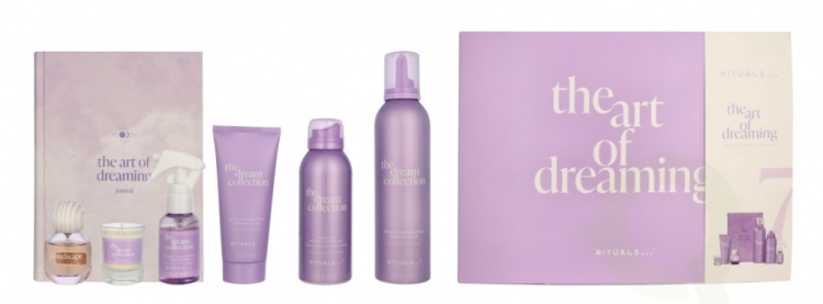 Rituals The Dream Collection Giftset 590 ml Candle 25g/Body Cream 100ml/Edp Spray 15ml/Dream Journal 1 piece/Shower Foam 250ml/Body Lotion 150ml