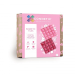 Connetix Base Plate - Pastel Pink & Berry - (CT-P-PB002-BP)
