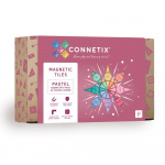 Connetix Pastel Geometry Pack - 40 Pieces (CT-P-00040-GE)