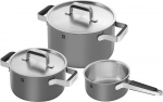 Zwilling Pure Pots and pans set - Gray - 3-pcs