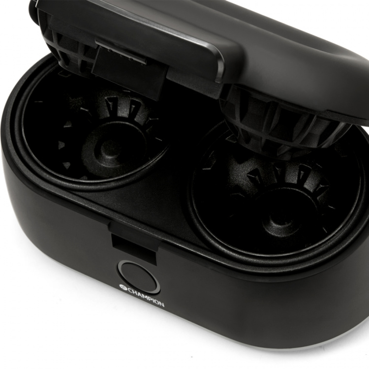 Champion Våffelskålsjärn Health Dubbelt 1000W VS400 Svart Champion Våffelskålsjärn Health Dubbelt 1000W VS400 Svart