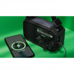 Philips Radio AM/FM Vevradio Solcell Ficklampa Svart Philips Radio AM/FM Vevradio Solcell Ficklampa Svart