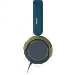 Philips Hörlurar On-Ear Barn Volymbegränsning 85dB Kabel Blågrön kristall