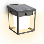 Philips Blaise Vägglampa Solcell LED 250/20lm Svart