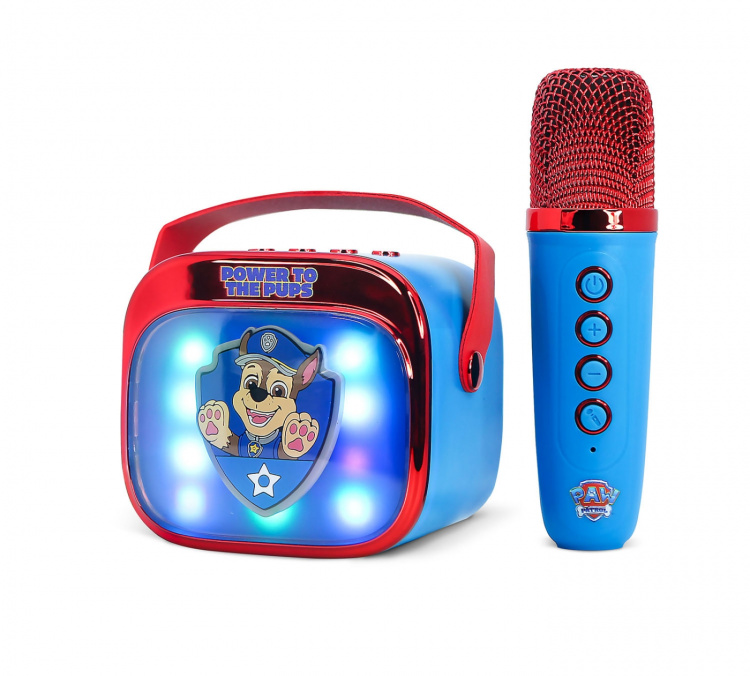 Paw Patrol Karaoke Speaker with Microphone Paw Patrol Popsing LED