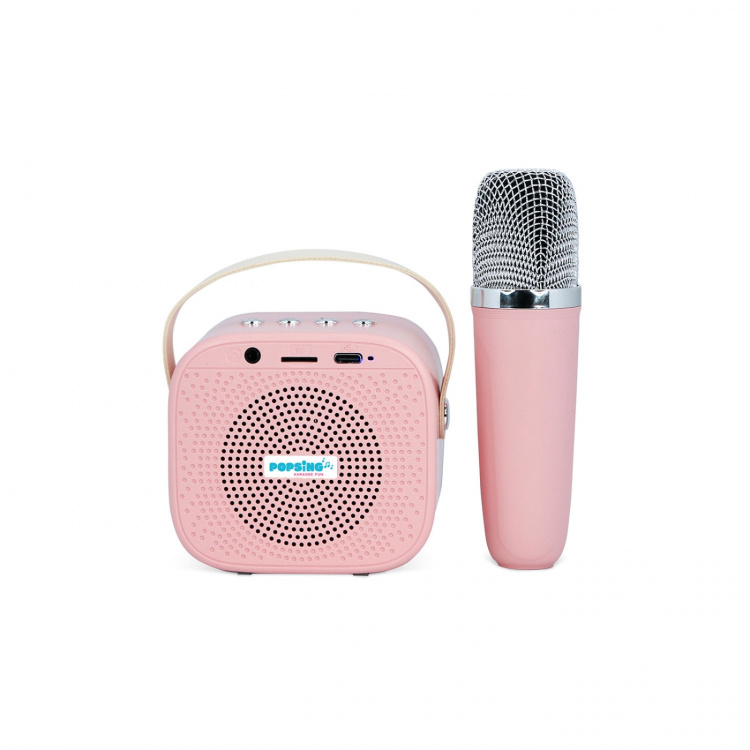 HELLO KITTY Karaoke Speaker with Microphone Hello Kitty Popsing LED