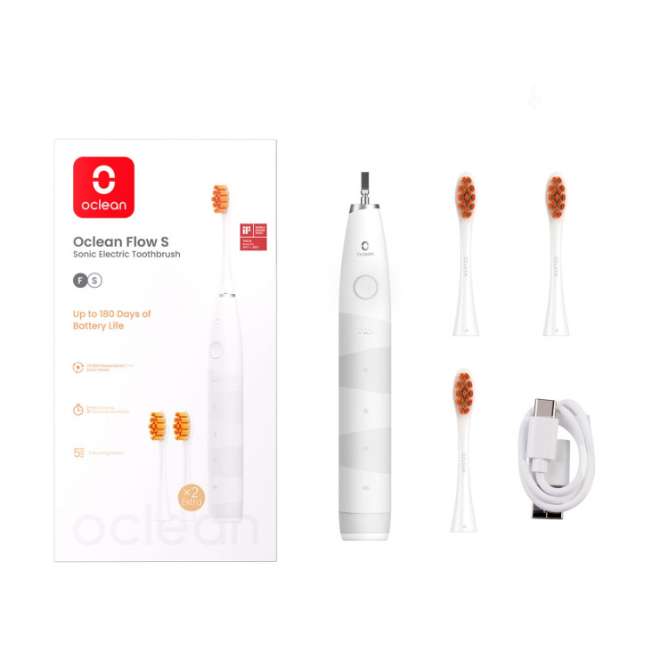 Oclean Electric Toothbrush Flow S 20 White