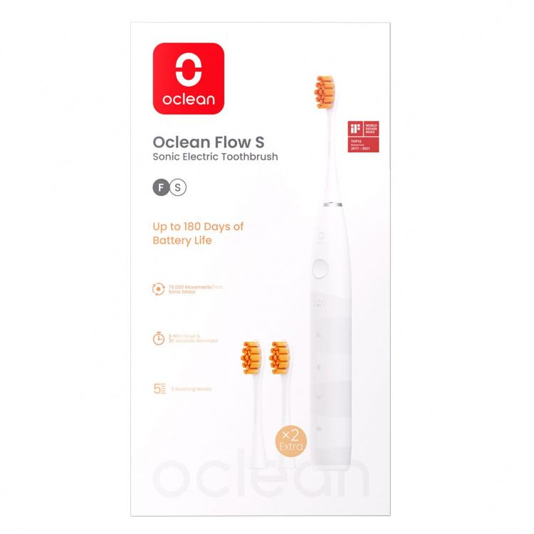 Oclean Electric Toothbrush Flow S 20 White