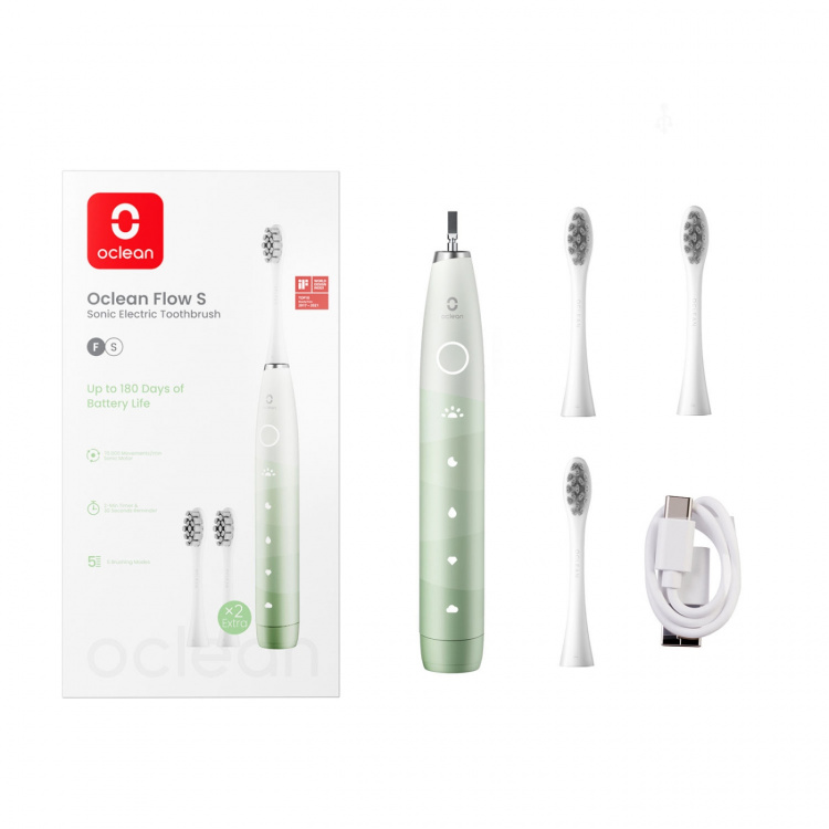 Oclean Electric Toothbrush Flow S 20 Green