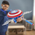 Marvel Avengers Captain America NWO Skyshot Blaster