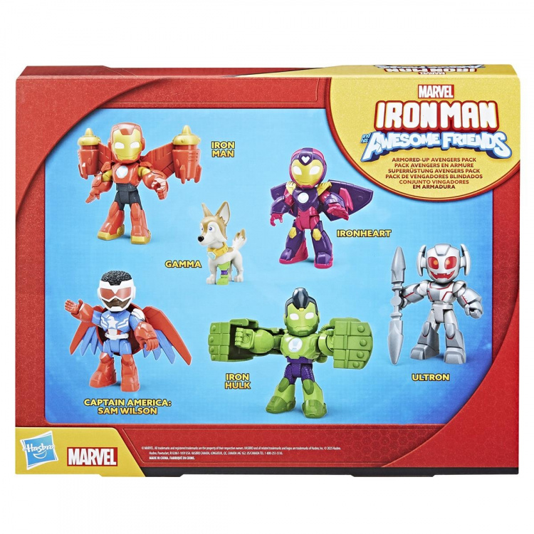 Marvel Iron Man And His Awesome Friends Armored-Up Avengers Pack