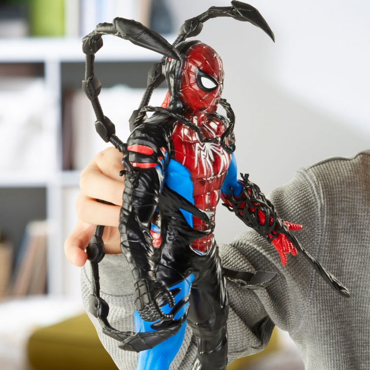 Marvel Spider-Man 11 Inch Venomversus Spider-Man Liquid Shifter