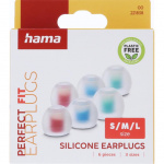 Hama Replacement Ear Pads Silicone 6-Pack White