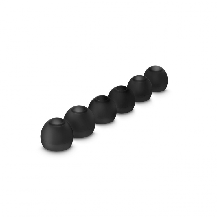 Hama Replacement Ear Pads Silicone 6-Pack Black Hama Replacement Ear Pads Silicone 6-Pack Black